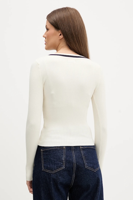 Odzież Guess Jeans sweter W5BR05.Z3P32 beżowy