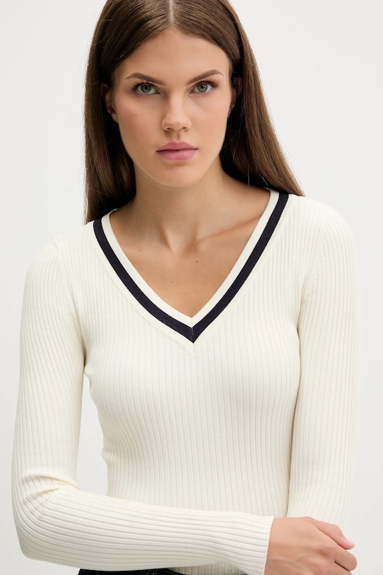 Guess Jeans sweter beżowy W5BR05.Z3P32