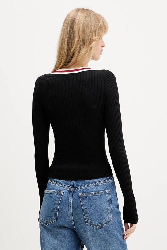 Odzież Guess Jeans sweter W5BR05.Z3P32 czarny