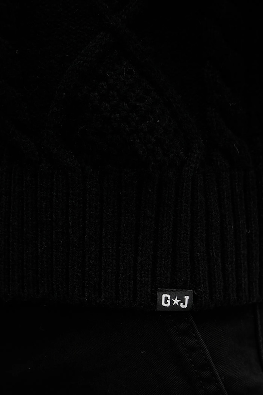 Светр із додаванням вовни Guess Jeans W5BR09.Z0561 чорний