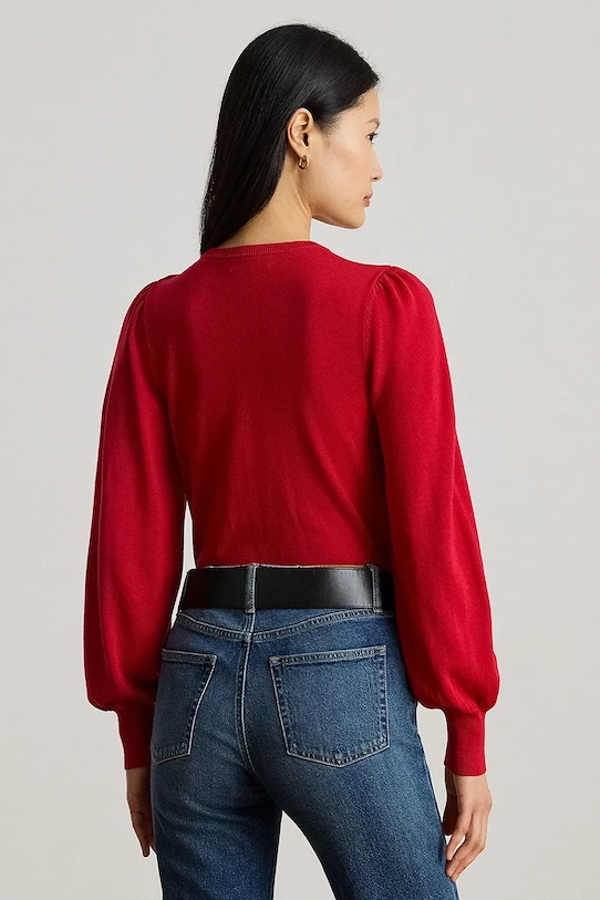 Lauren Ralph Lauren sweter 200980974 czerwony AW25