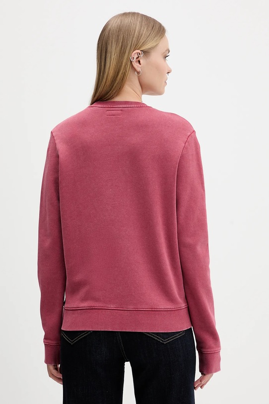 Îmbrăcăminte Guess Jeans hanorac de bumbac W5BQ17.KCPR1 roz