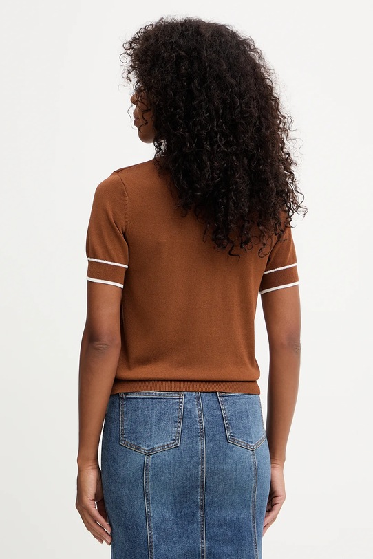 Îmbrăcăminte Morgan tricou MKOBA maro