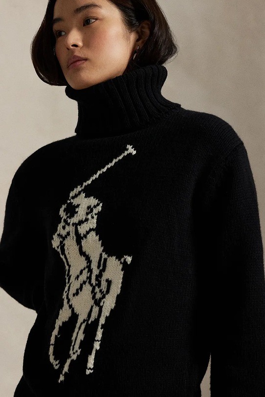 Polo Ralph Lauren sweter wełniany beżowy 211978329