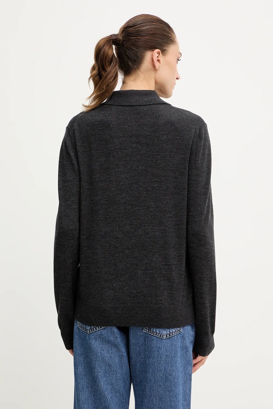 Odzież Miss Sixty sweter wełniany 6S1RJ37300 szary