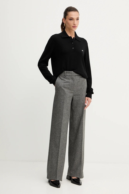 Miss Sixty sweter wełniany 6S1RJ37300 czarny AW25