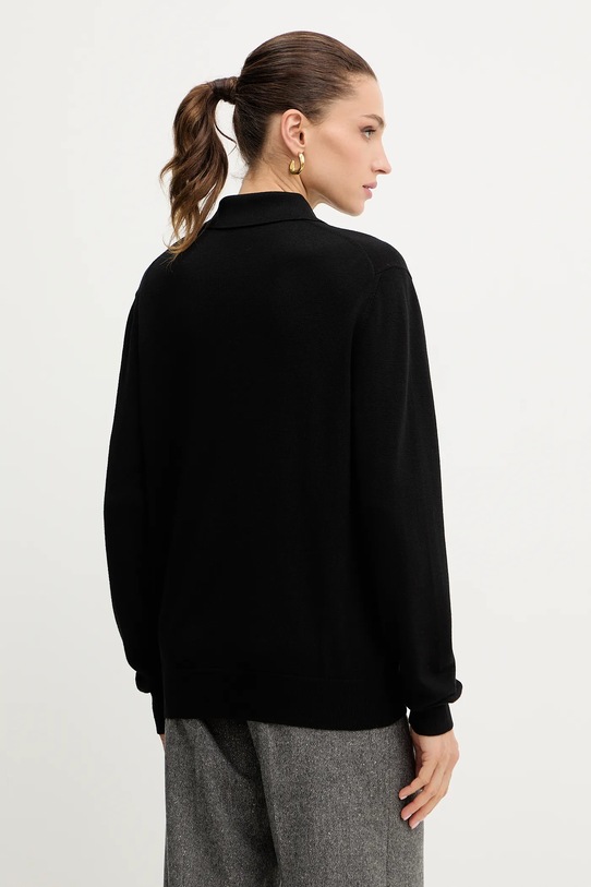 Odzież Miss Sixty sweter wełniany 6S1RJ37300 czarny