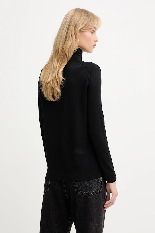 Odzież Trussardi sweter wełniany M0106001164N czarny