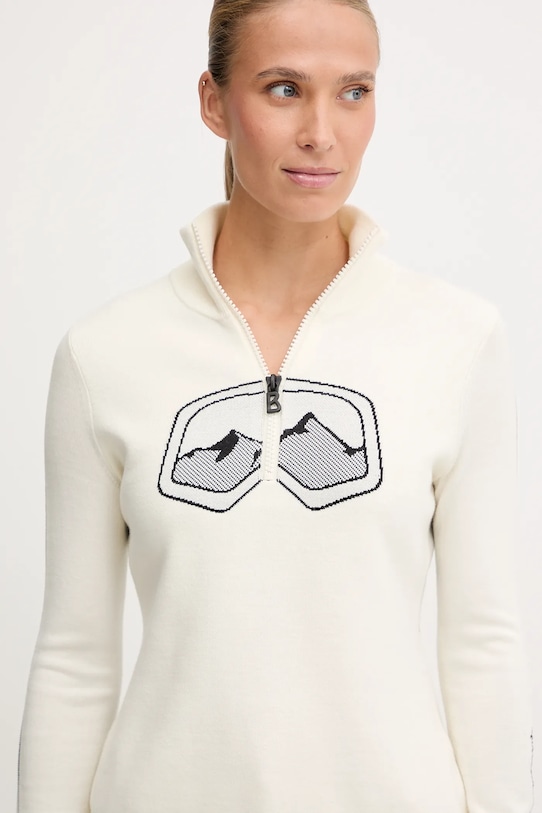 BOGNER Fire+Ice pulover din amestec de lână AZRA bej 84538499