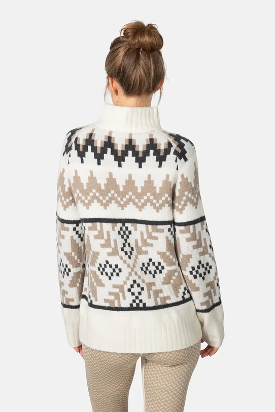 Kari Traa sweter AMELIA 623605 beżowy AW25