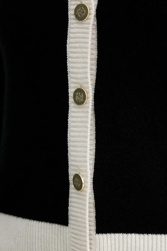 Kašmírový sveter FROM FUTURE WPC03358 čierna