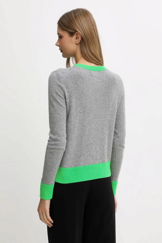 Odzież FROM FUTURE sweter kaszmirowy WPR00311 szary