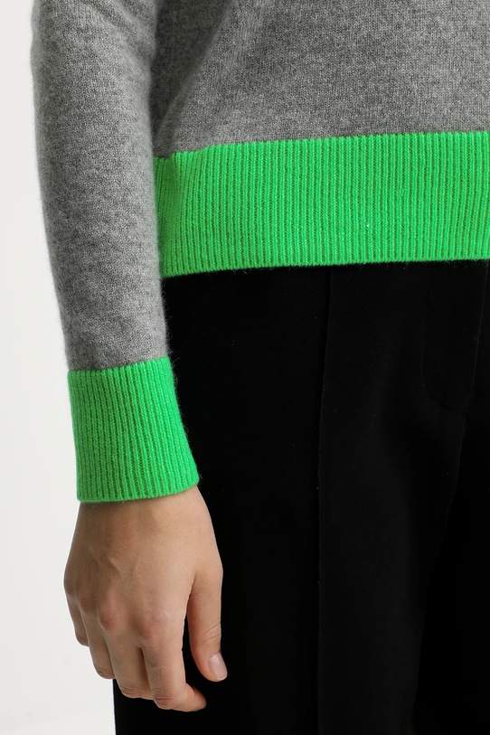 FROM FUTURE sweter kaszmirowy WPR00311 szary