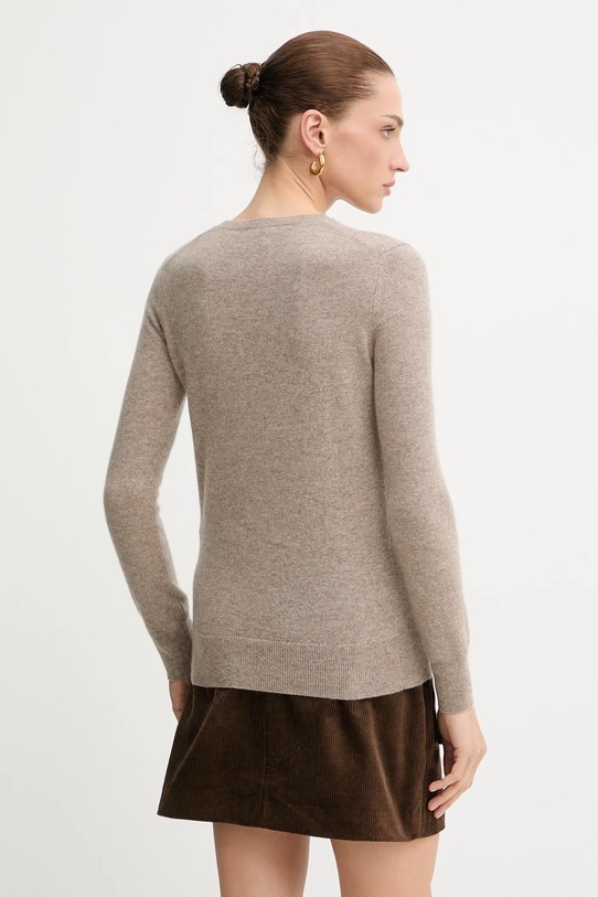 Odzież FROM FUTURE sweter kaszmirowy WPR00019 brązowy