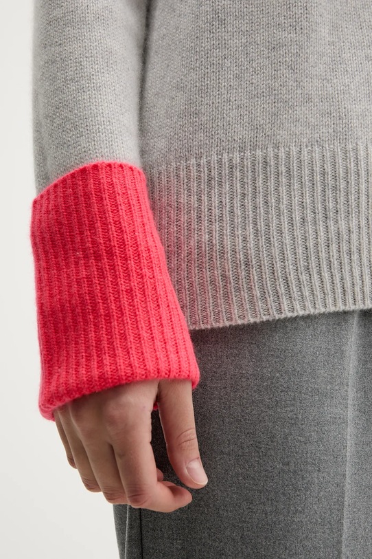 Кашемировый свитер FROM FUTURE WPL02189 серый