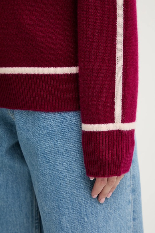 FROM FUTURE sweter kaszmirowy WPM02443 różowy