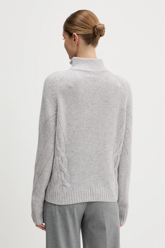 Odzież FROM FUTURE sweter kaszmirowy WPM03277 szary