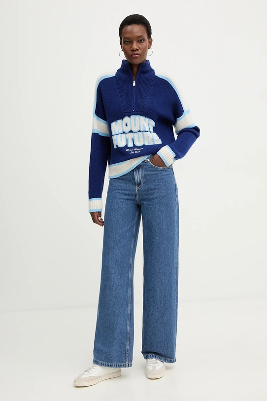 FROM FUTURE pulover de casmir WPM03332 albastru AW25