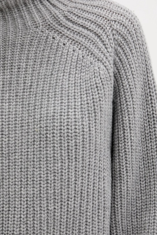 La Mania sweter wełniany ONDA ONDA szary
