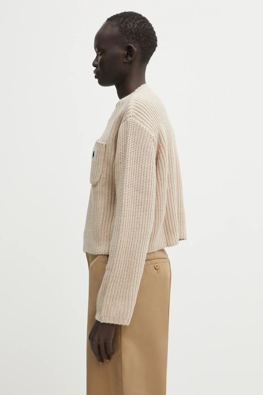 Carhartt WIP wool blend sweater W' Mira Sweater I035382.2LPXX beige AW25