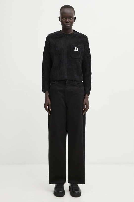 Carhartt WIP sweter z domieszką wełny W' Mira Sweater I035382.89XX czarny