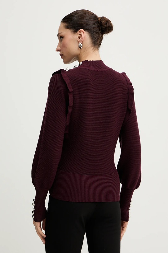 Odzież Morgan sweter MGENEV bordowy