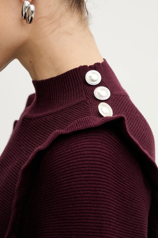 Morgan sweter MGENEV bordowy