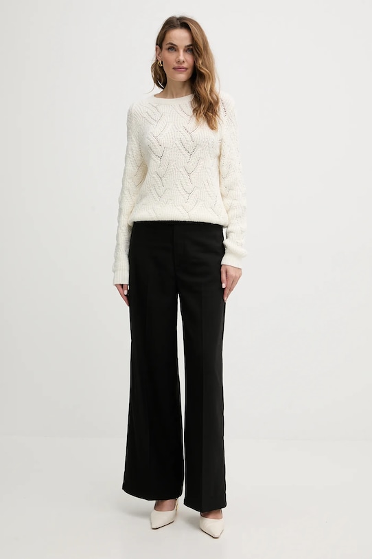 Morgan sweter MAMA beżowy SS26