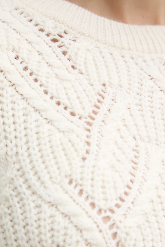 Morgan sweter MAMA beżowy