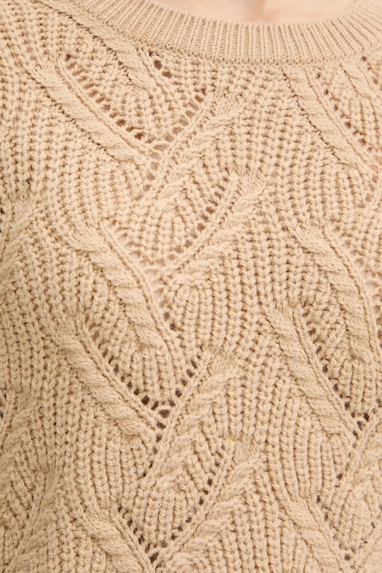 Morgan sweter MAMA beżowy