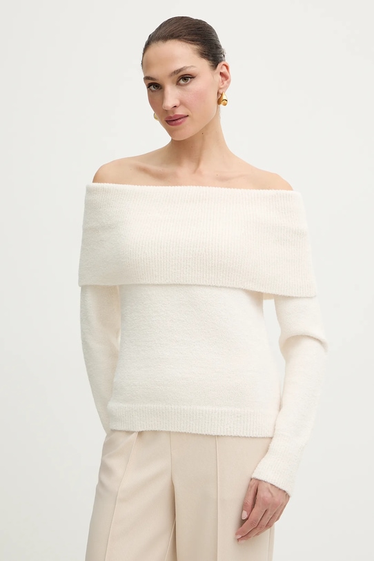 Morgan sweter pozostałe beżowy MBOGO