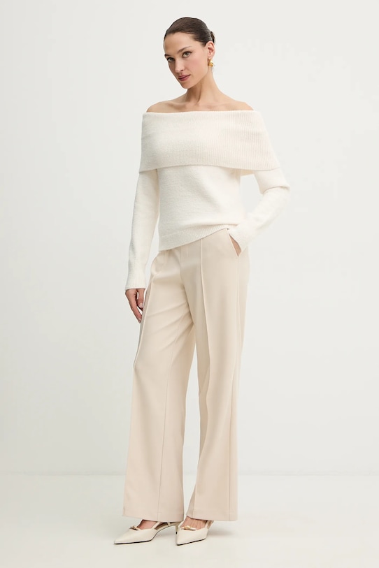 Morgan sweter MBOGO beżowy SS26