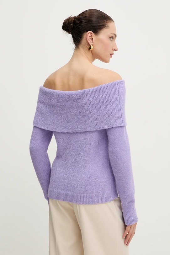 Odzież Morgan sweter MBOGO fioletowy