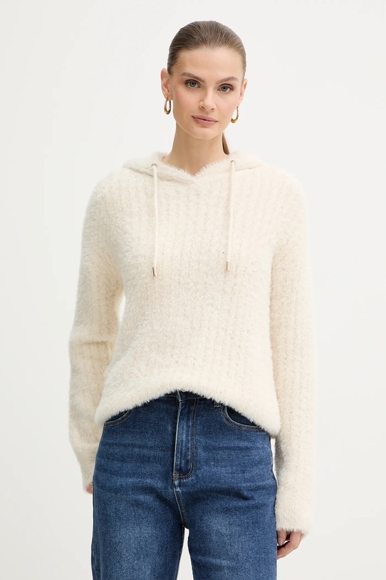 Morgan sweter szpic beżowy MCOCO