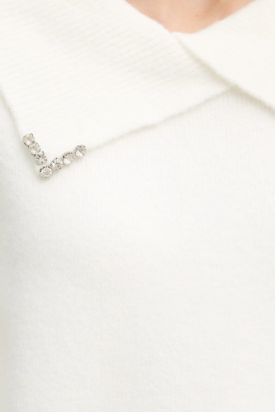 Morgan sweter z domieszką wełny MISTRAL beżowy