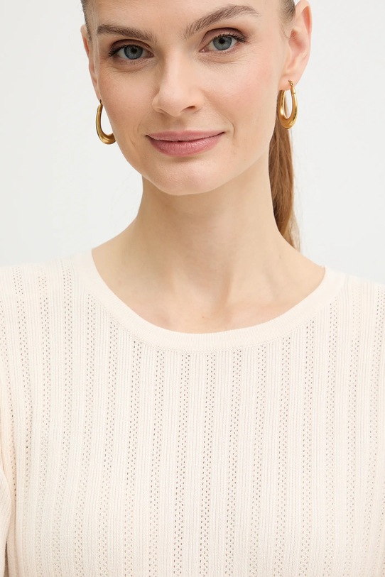 Morgan sweter beżowy MNONO