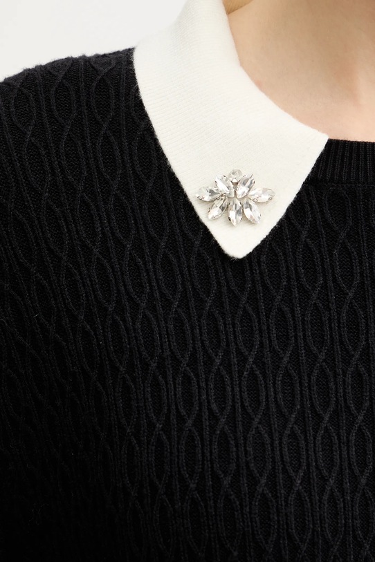 Morgan sweter MTORIA czarny