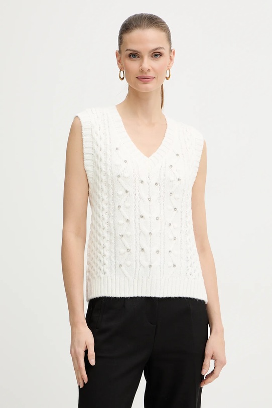 Morgan kamizelka szpic beżowy MVETI