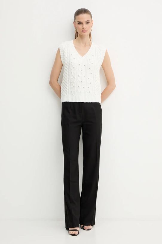 Morgan kamizelka MVETI beżowy SS26