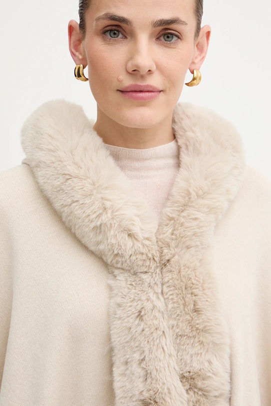 Morgan poncho beżowy 5IVIK