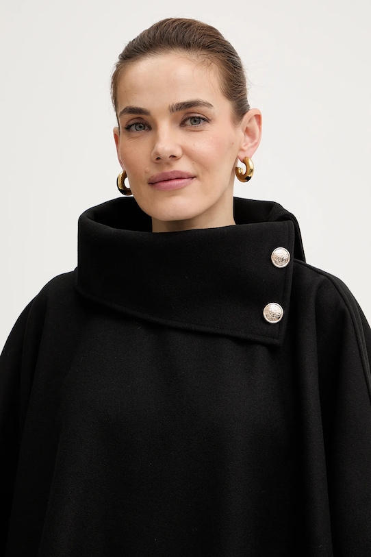 Morgan poncho czarny 5LONDON