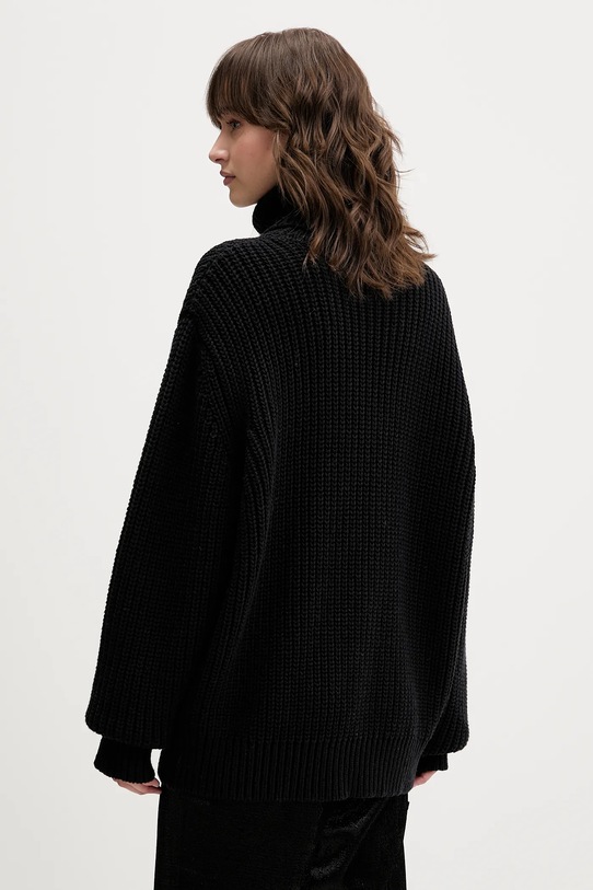 Odzież Rotate sweter z dodatkiem wełny 114734100 czarny