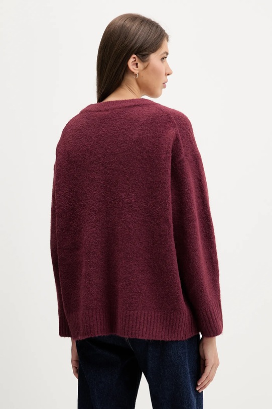 Odzież Abercrombie & Fitch sweter KI150.5445.670 bordowy