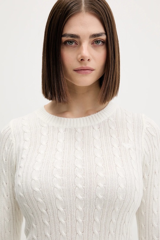 Hollister Co. sweter beżowy KI350.5305.101