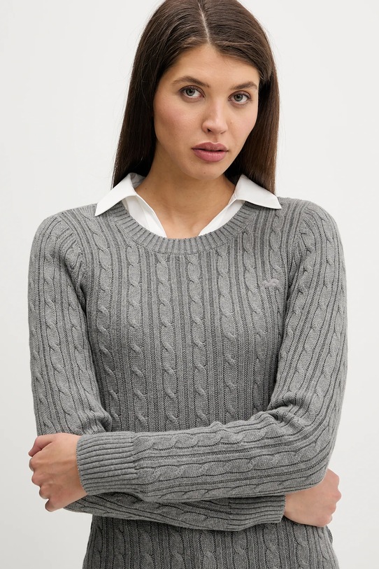 Πουλόβερ Hollister Co. γκρί KI350.5305.112