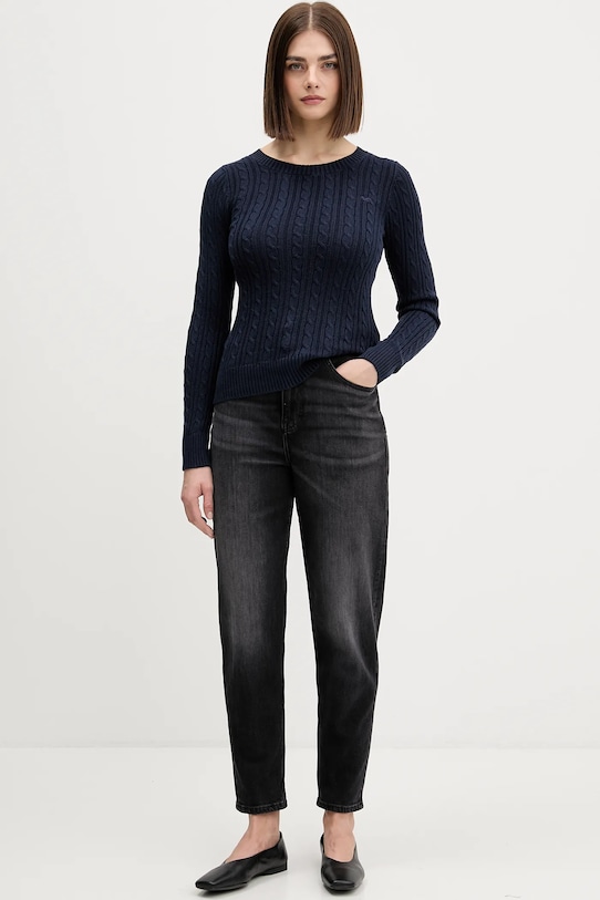 Πουλόβερ Hollister Co. KI350.5305.200 σκούρο μπλε AW25