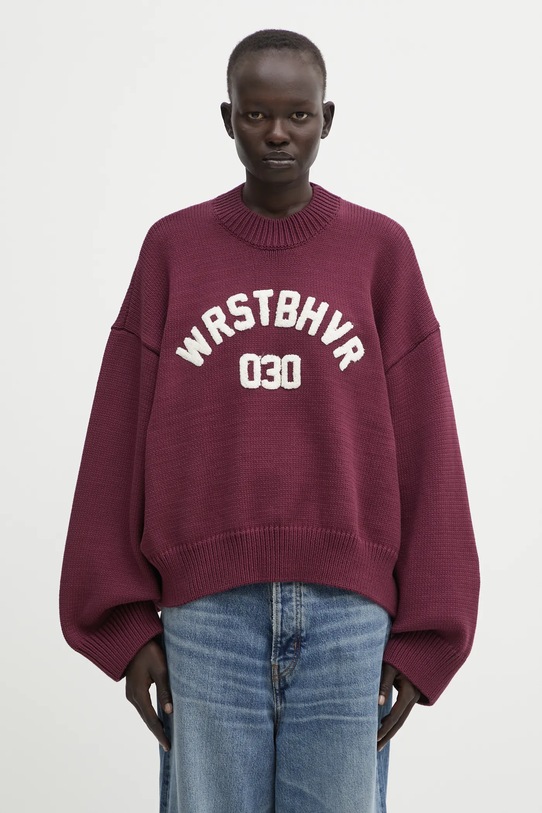 Свитер WRSTBHVR Luna остальные фиолетовой U7025SB.3096
