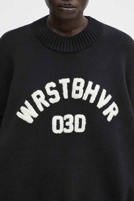 WRSTBHVR sweter Luna czarny U7025SB.3096