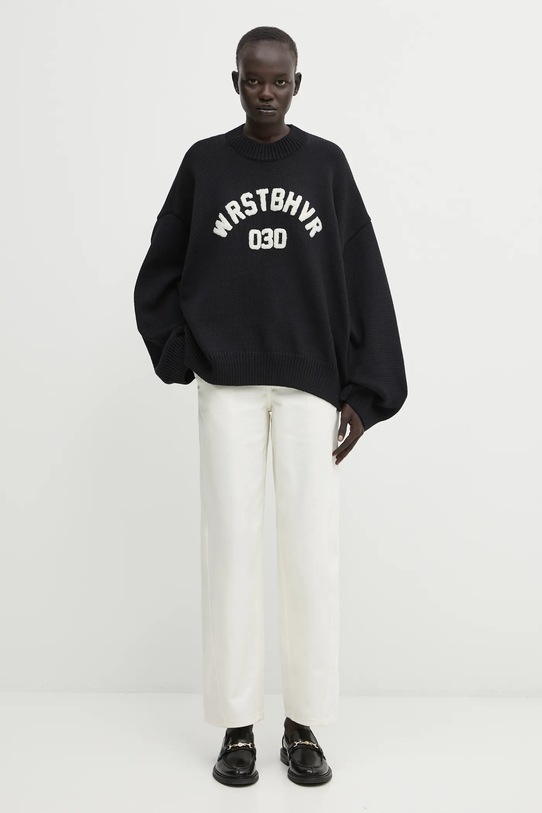 WRSTBHVR sweter Luna U7025SB.3096 czarny