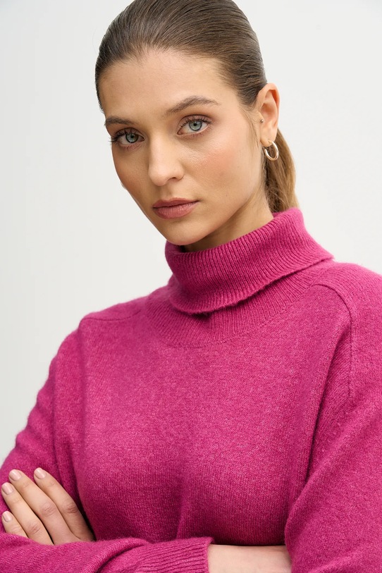 United Colors of Benetton sweter różowy 11CZD204F